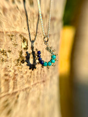 Horseshoe Pendant Necklace | Celeste Necklace | Platazul