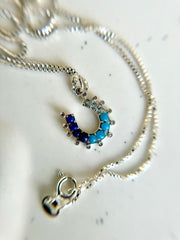 Horseshoe Pendant Necklace | Celeste Necklace | Platazul