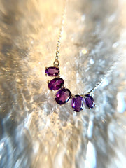 Purple Amethyst Necklace | Paz Necklace | Platazul